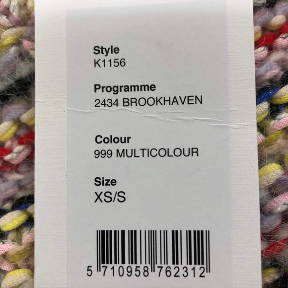 Ganni Mixed Knit Striped Sweater - Picture 8 of 8